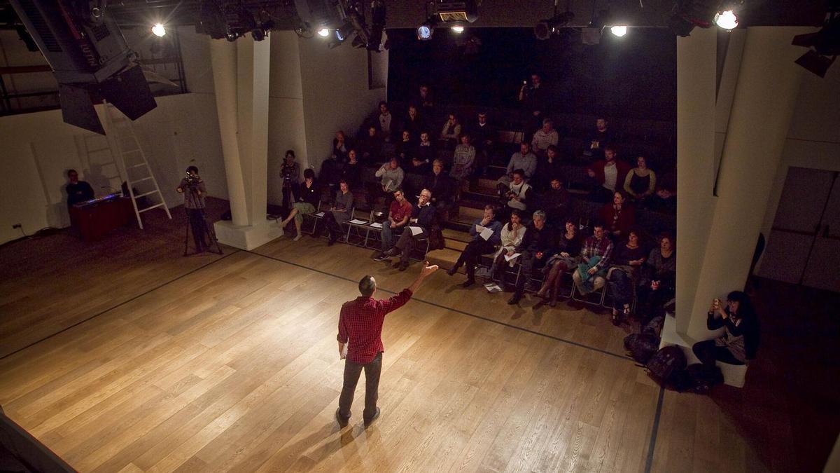 Imagen de archivo del teatro Akademia de Barcelona.