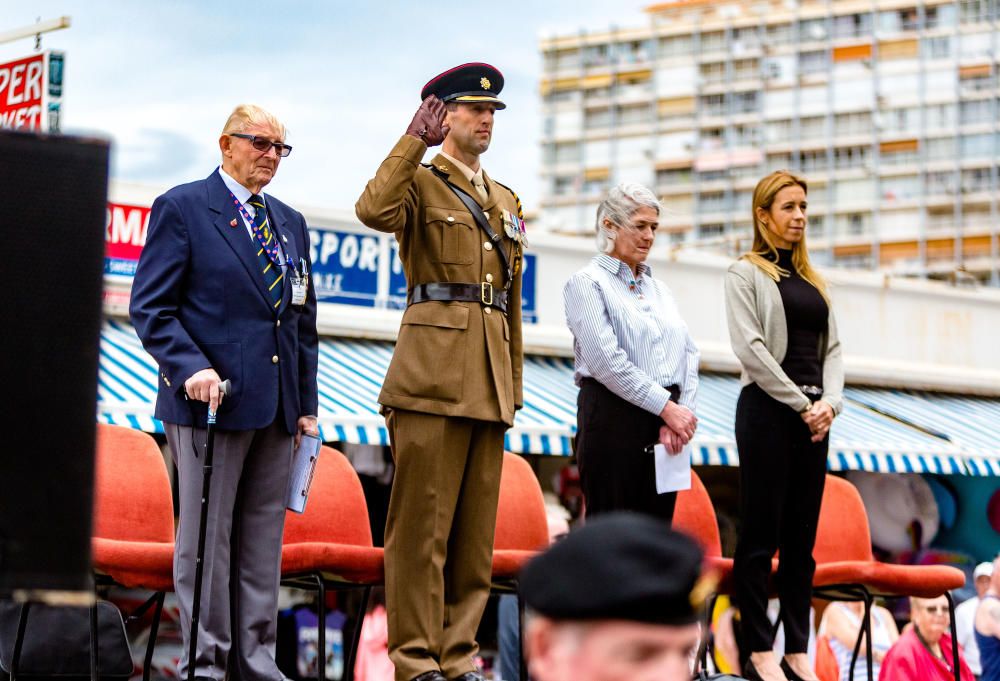 Los británicos celebran en Benidorm el Poppy Appeal