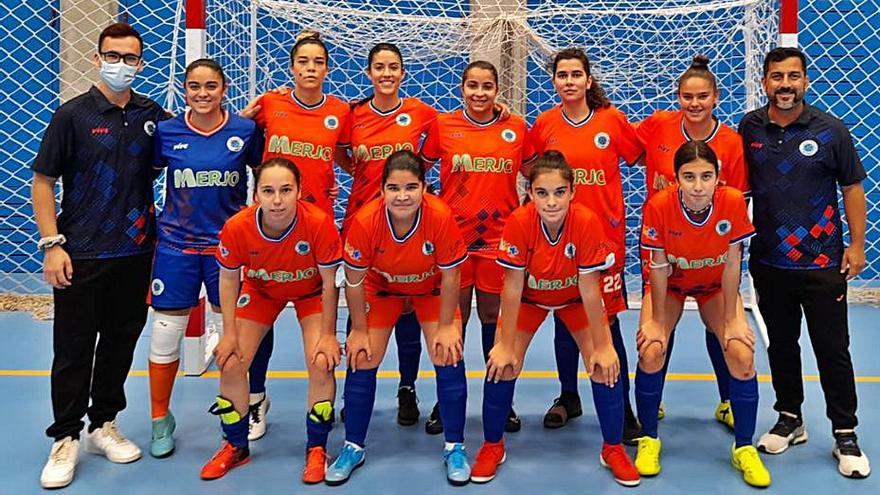 Imagen del equipo femenino del Valle de Aridane FS. |