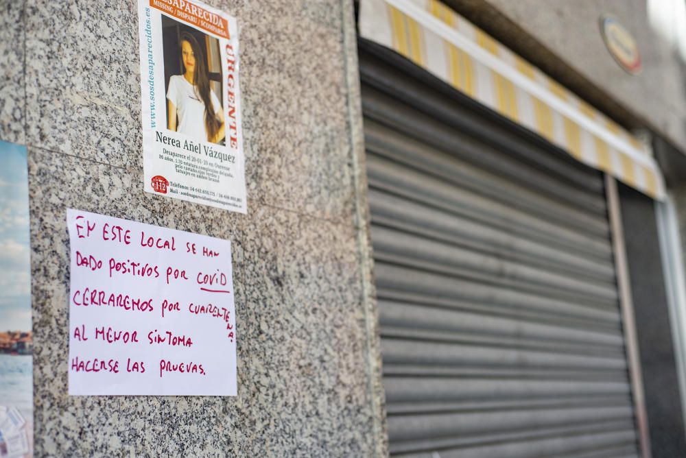 Locales cerrados en la ciudad de Ourense por un brote social