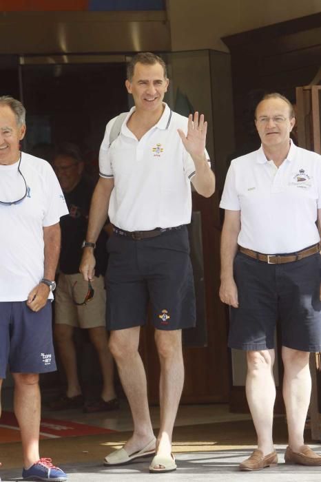 Copa del Rey: Felipe VI. mit an Bord