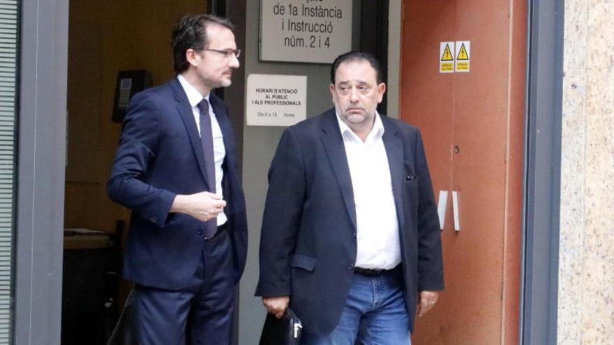 Els advocats de l&#039;acusació particular en el cas de l&#039;inflable de Caldes, Carles Alabau i Javier Soria