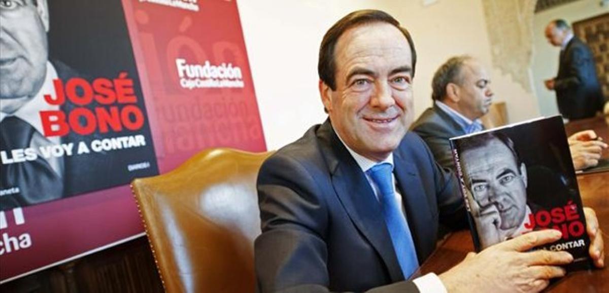 José Bono, en la presentació del seu llibre, el  16 d’octubre passat.