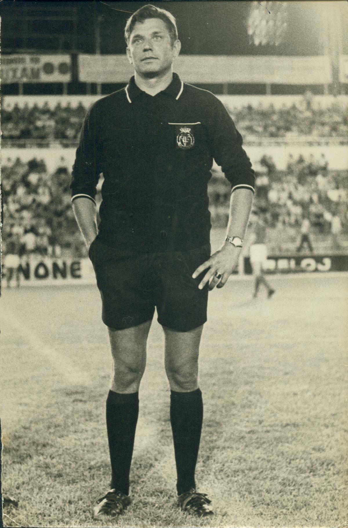 Antonio Rigo Sureda, árbitro mallorquín de primera División entre 1963 y 1976