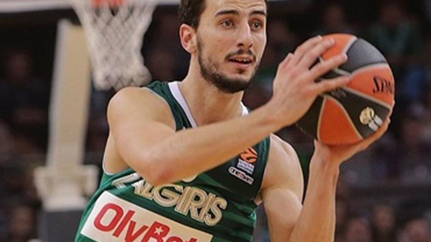 Leo Westermann, con el Zalgiris.