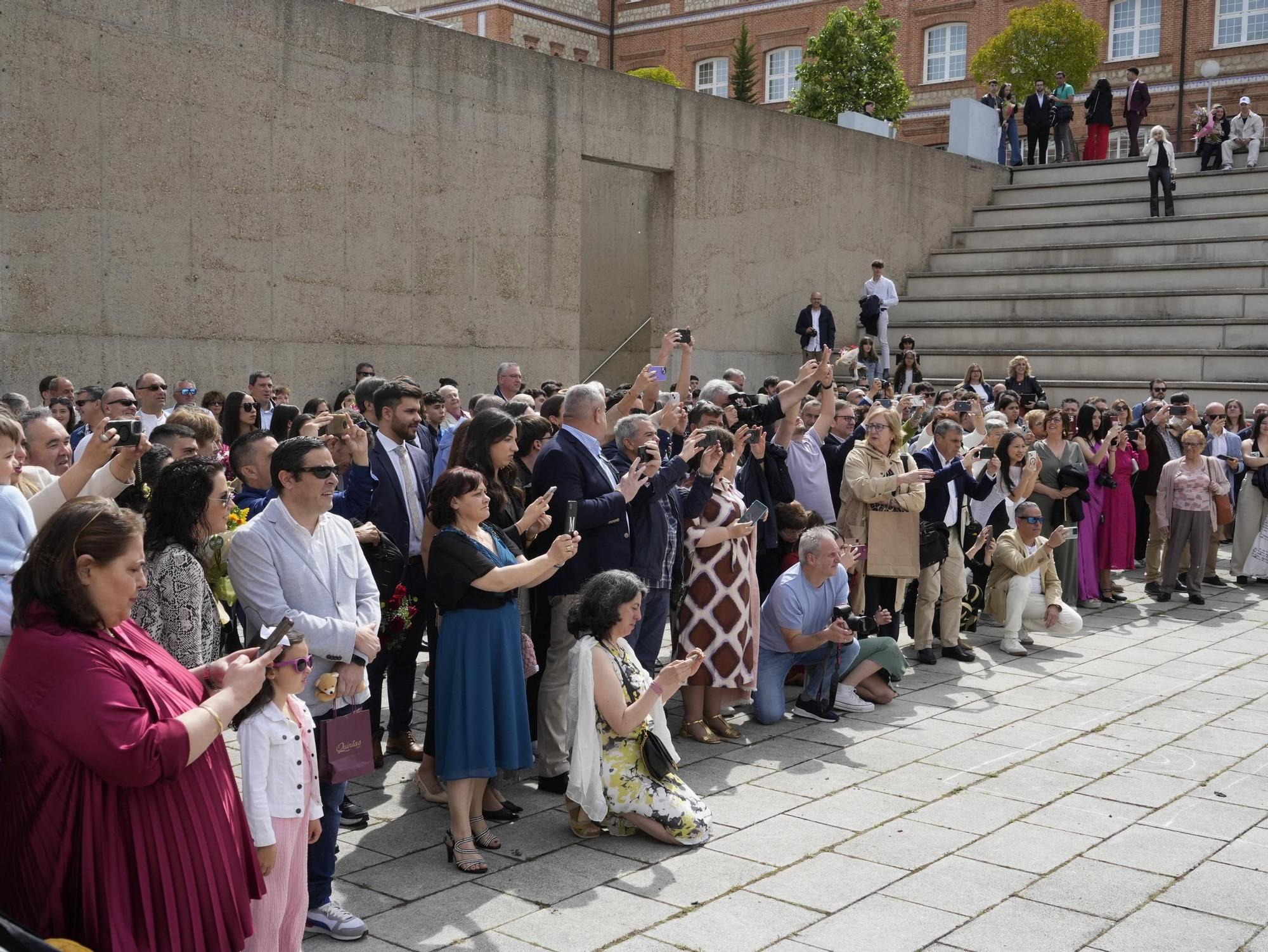Graduación del alumnado de la Facultad de Educación del Campus Viriato de Zamora