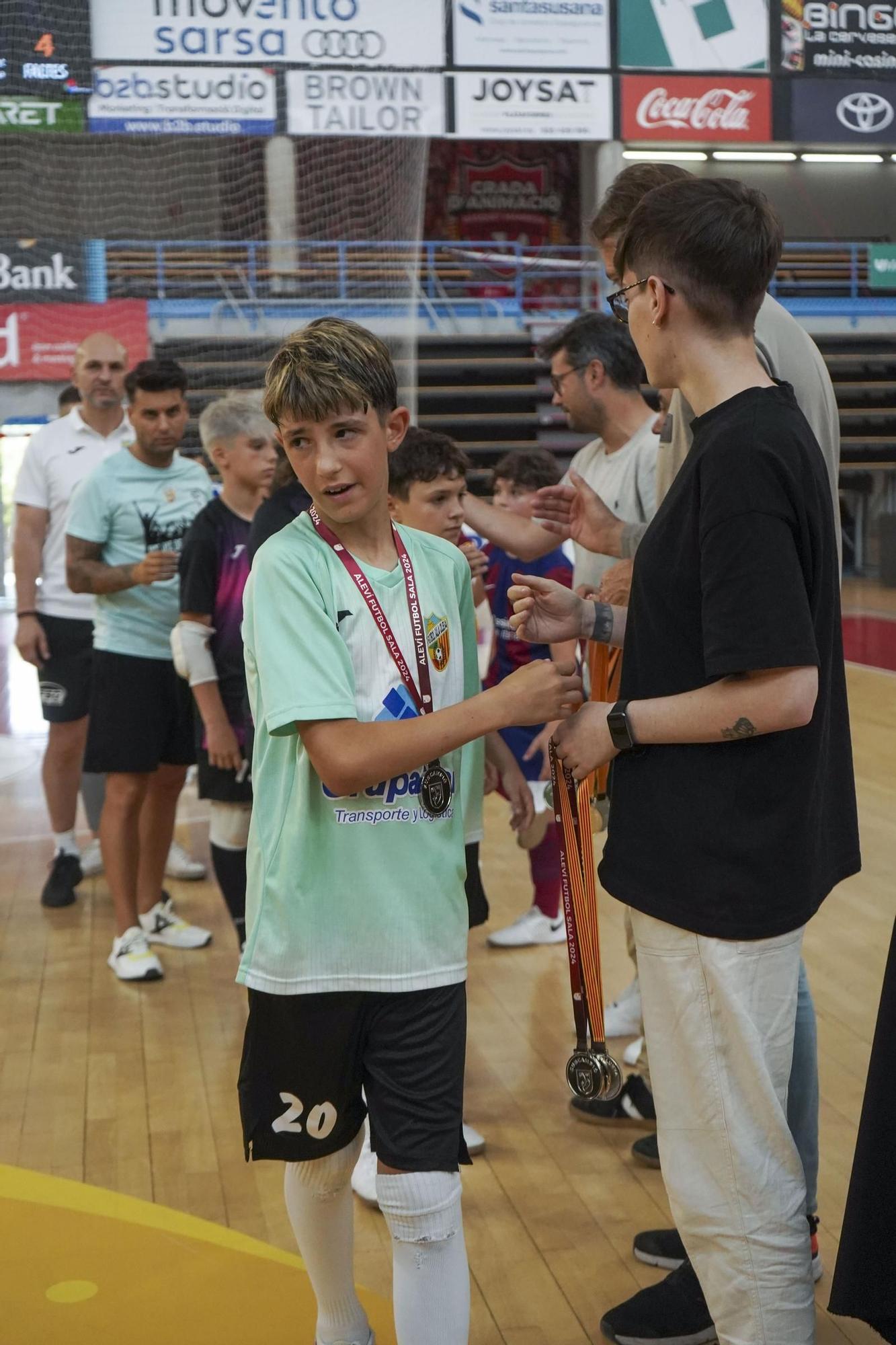 FS Olesa-Barça . Final aleví masculí futbol sala