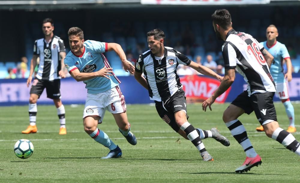 Las fotos del último partido de Liga en Balaídos entre el Celta y el Levante