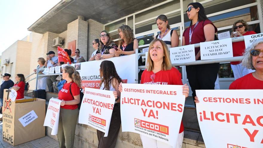 Vuelven las protestas de trabajadoras en la residencia Altabix de Elche