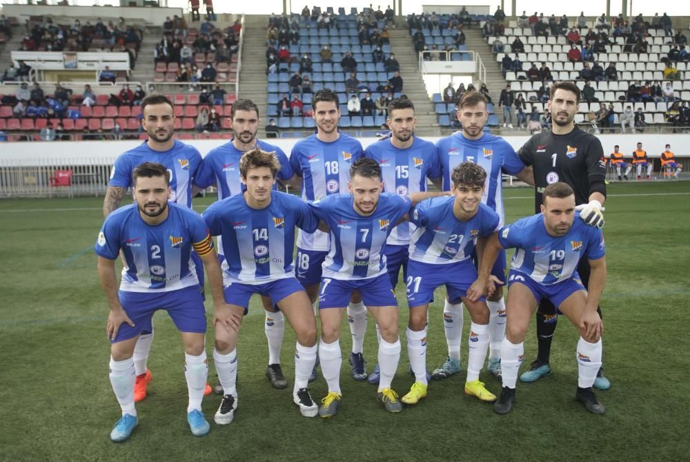 El derbi entre el Figueres i el Girona B en imatges