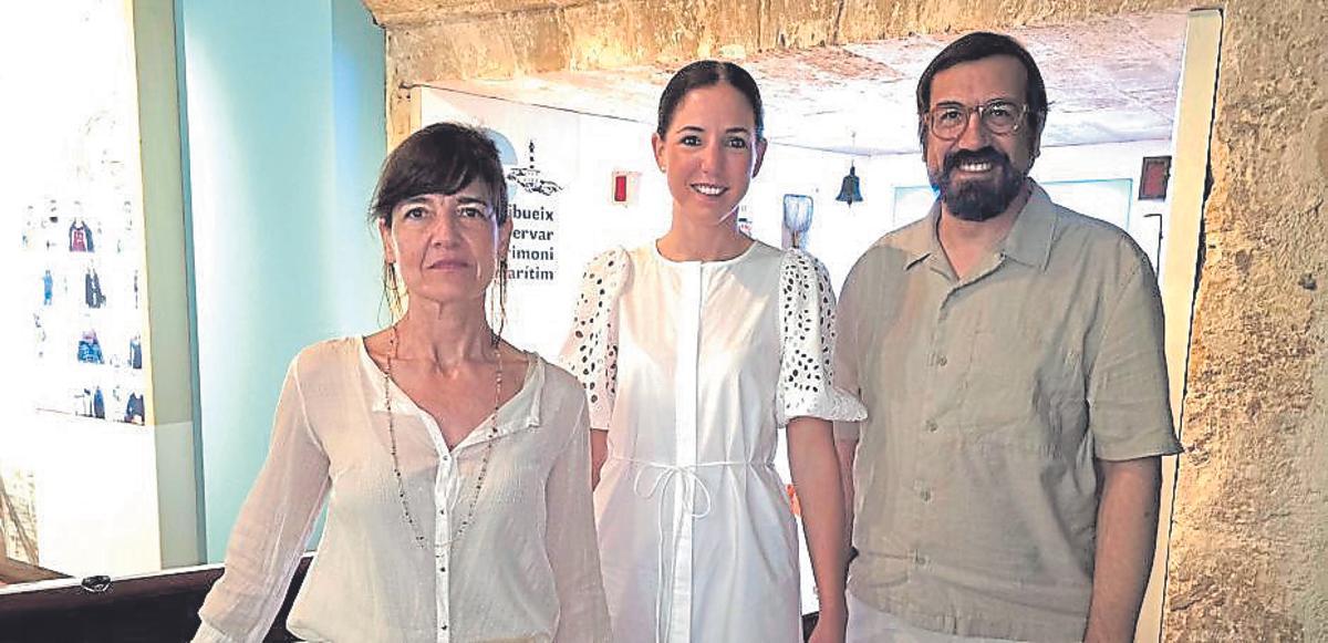 Mónica Fuster, Antònia Roca y Sebastià Mascaró.