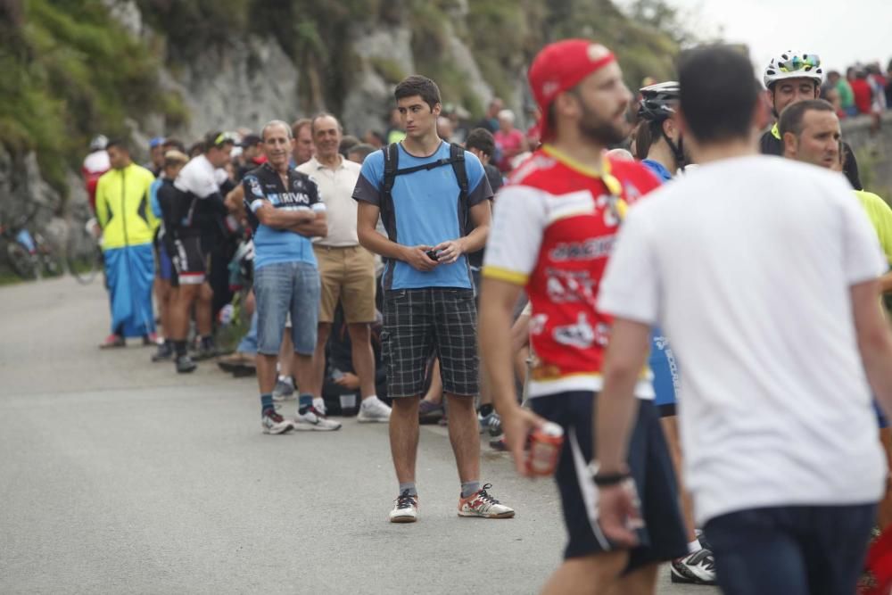 Vuelta ciclista a España. Lagos de Covadonga