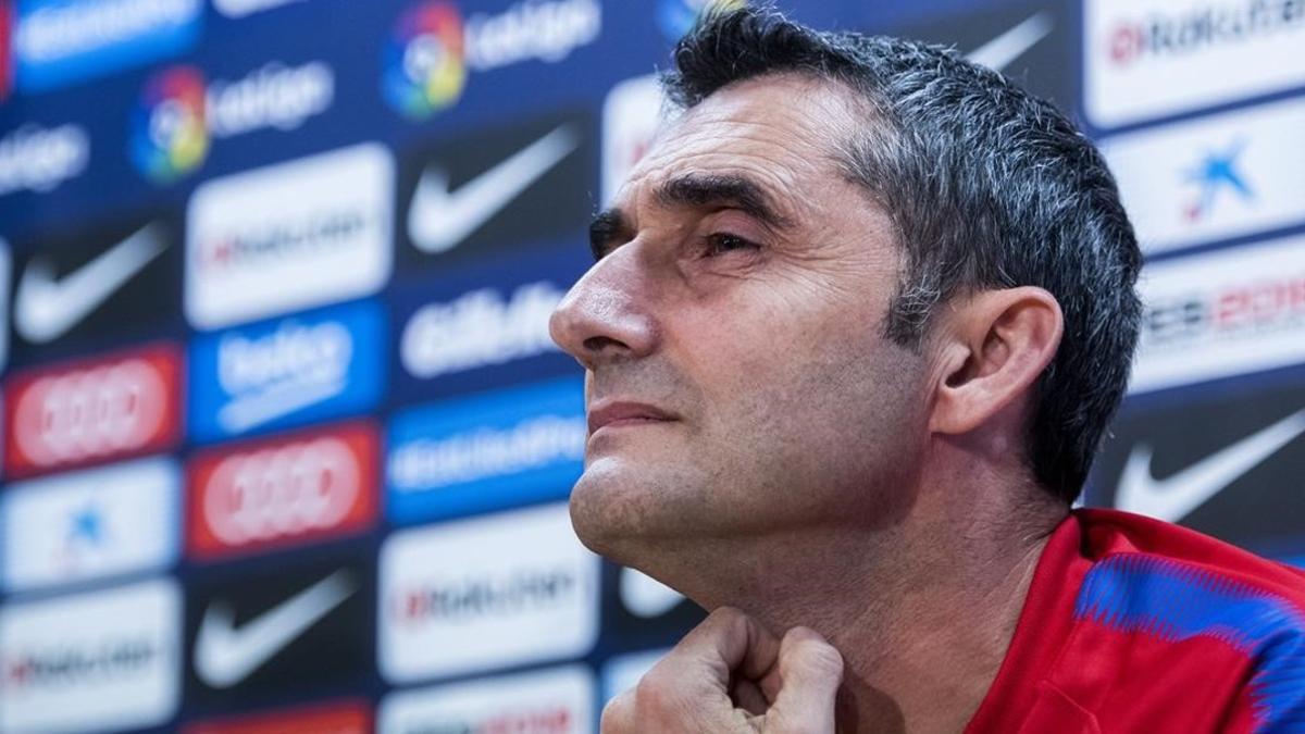 Ernesto Valverde solo piensa en acabar la Liga sin perder un partido.