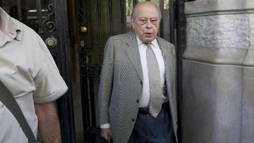 La Policía registra la casa de Jordi Pujol