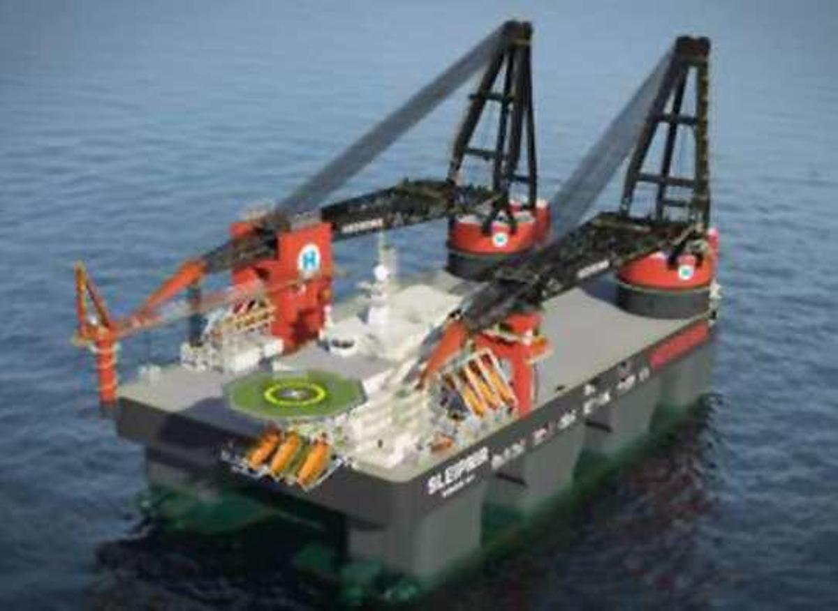 Supera en altura a la noria-mirador de Londres y dispone de camarotes para 400 tripulantes