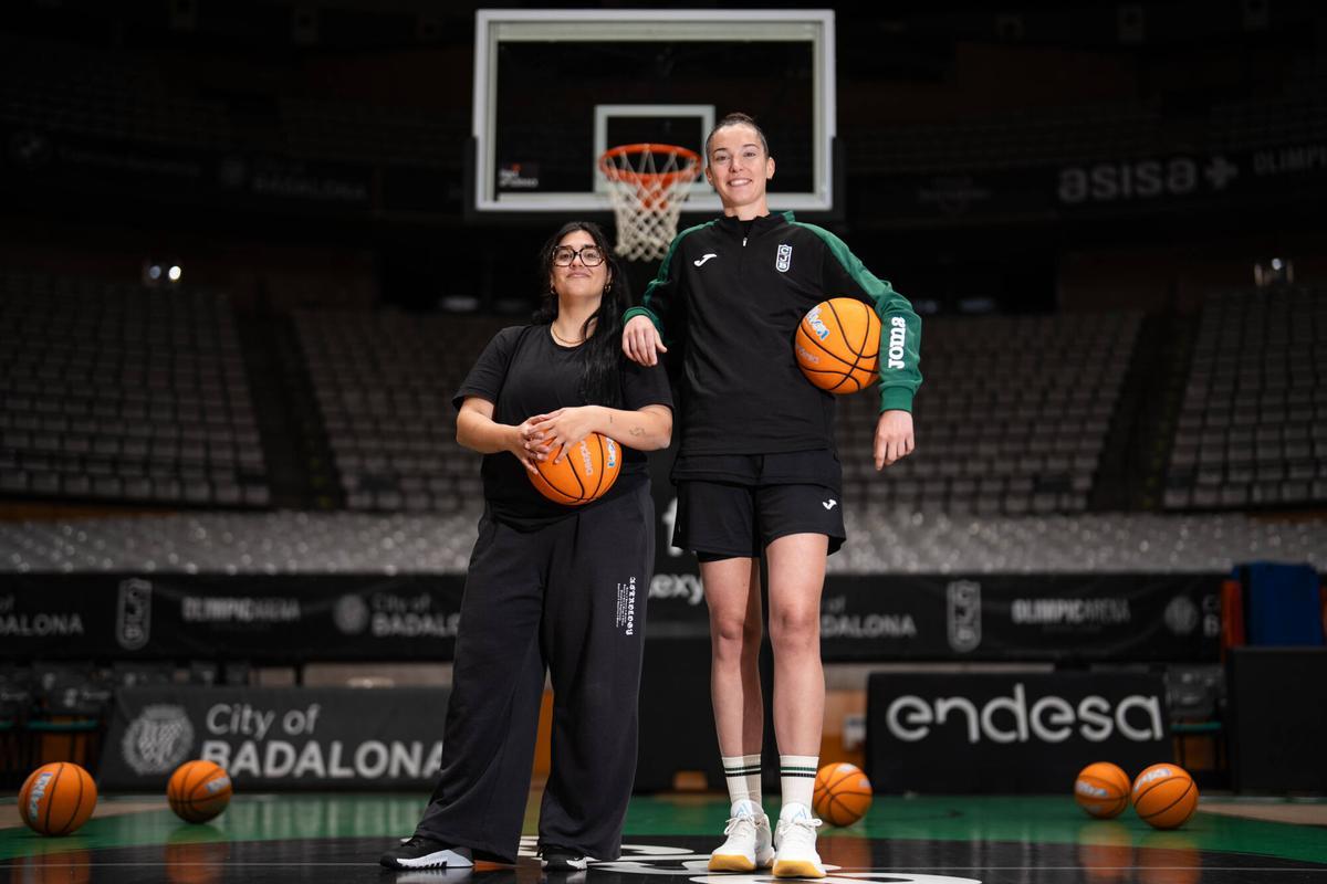 Badalona 31/03/2026 Deportes. Ritmo de campeona. Retratos a Rebeca Cotano, capitana La Penya Joventut Badalona en la entrevista de Laia Bonals. FOTO de ZOWY VOETEN