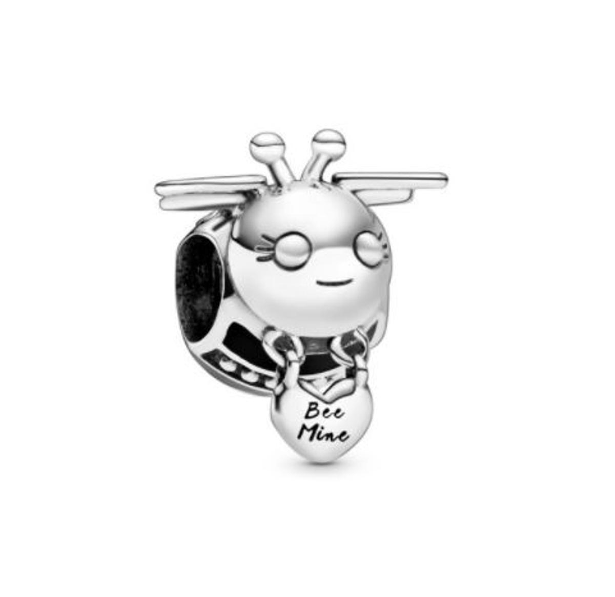 Charm en plata Bee Mine