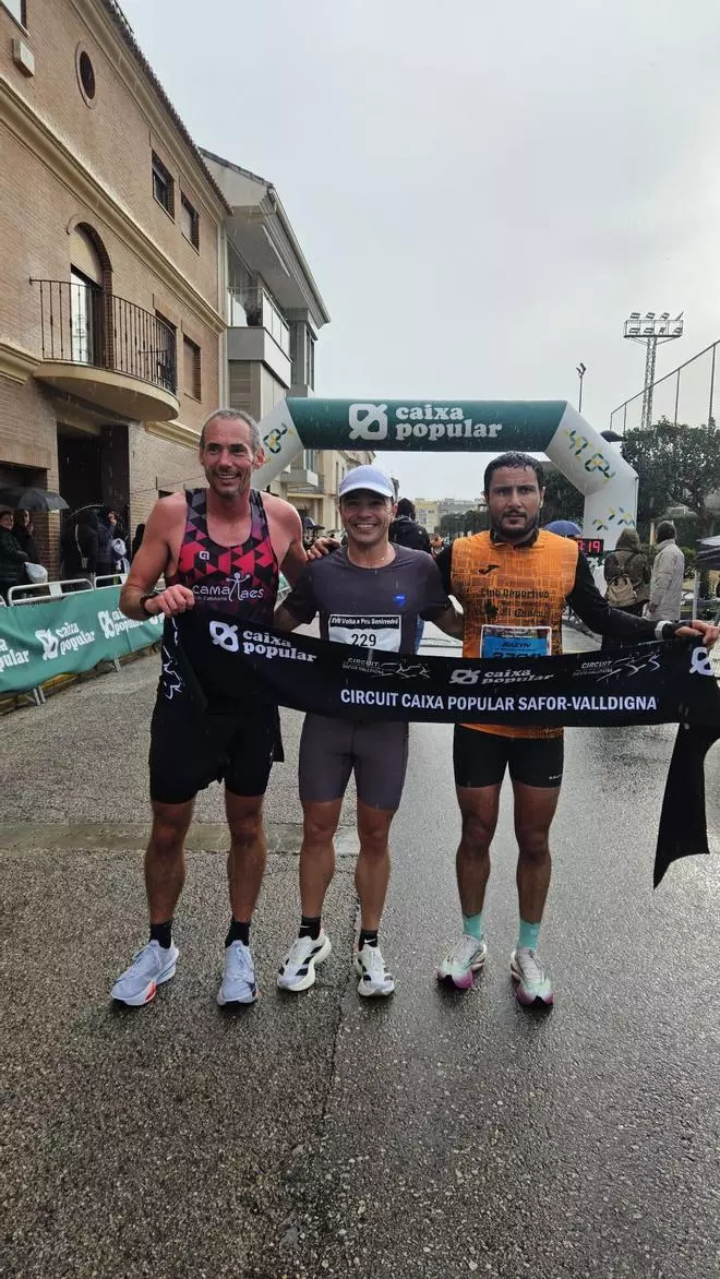 Salva Fluixà e Inma Albert, últimos ganadores del Circuit Caixa Popular Safor Valldigna