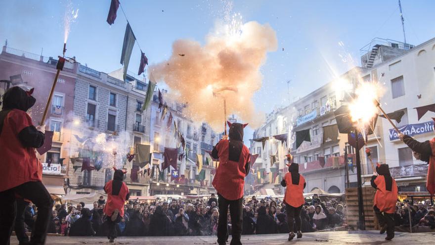 Espectacle  «L&#039;aire de la mort» en el marc de la Fira de l&#039;Aixada del 2020