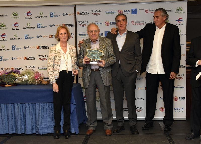 Gala anual de la Federación Aragonesa de Baloncesto