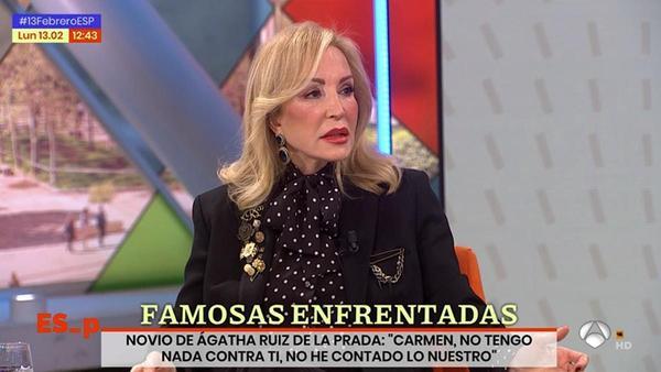 Carmen Lomana estalla contra 'Espejo Público' ante lo ocurrido: "¡Que yo no  tengo ninguna guerra!" - La Opinión de A Coruña