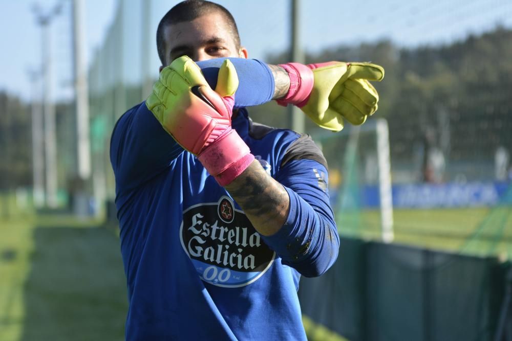 Entrenamiento del Deportivo 20 de octubre