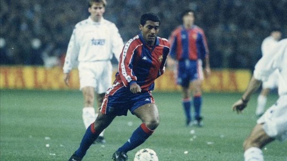 Romario dio muchas tardes de gloria al Barcelona