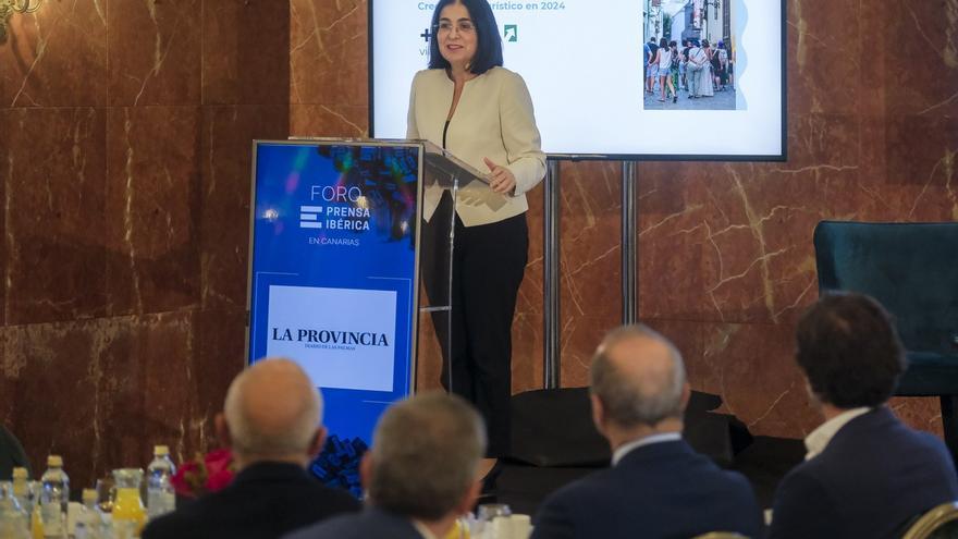 Foro de Prensa Ibérica en Canarias | Carolina Darias