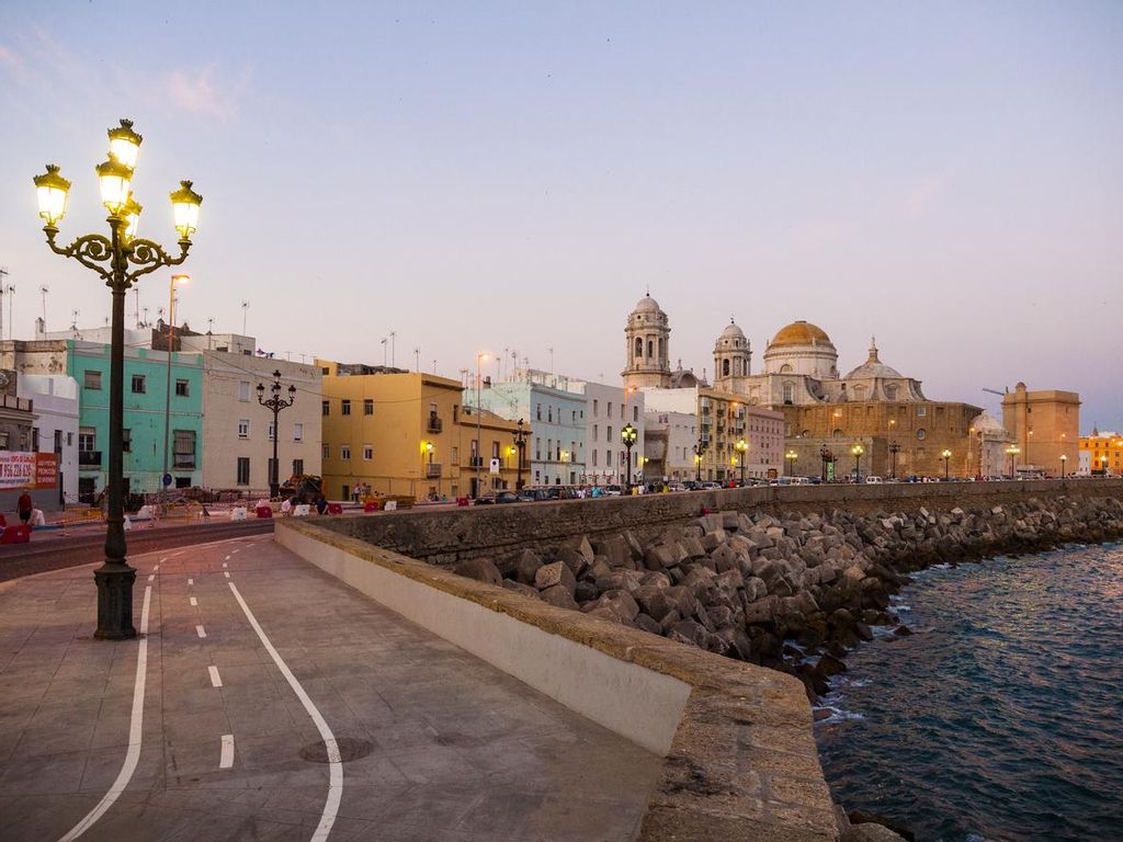 Paseo marítimo, Cádiz.