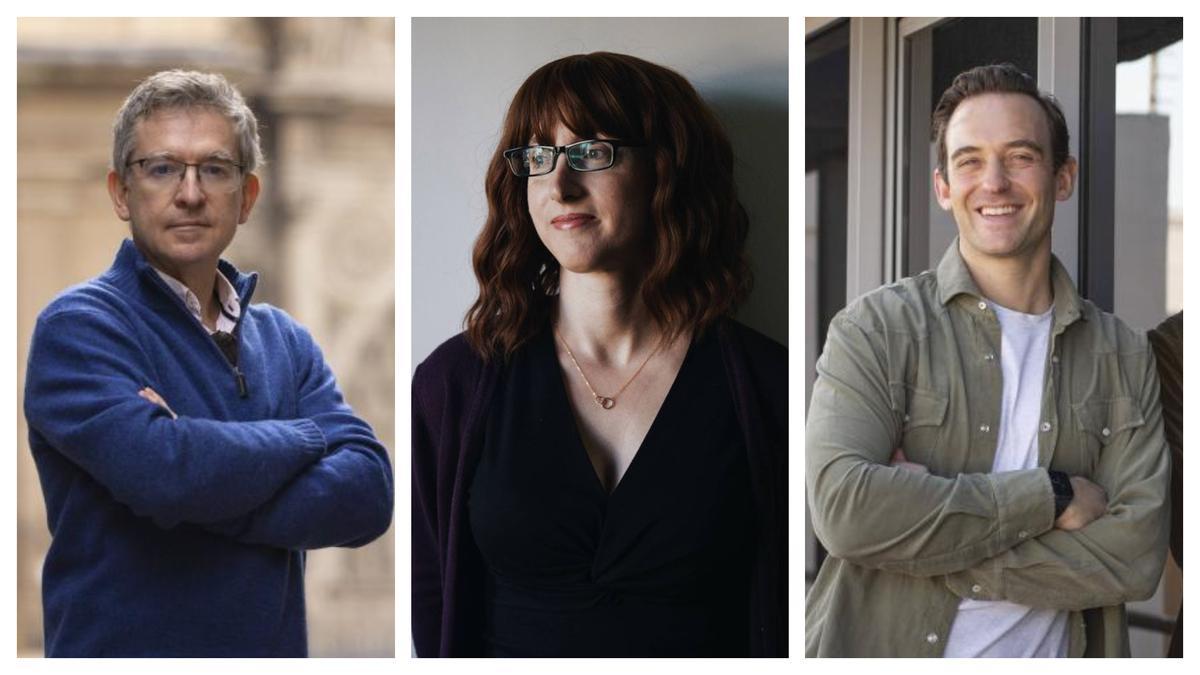 Santiago Posteguillo, Freida McFadden y Joël Dicker