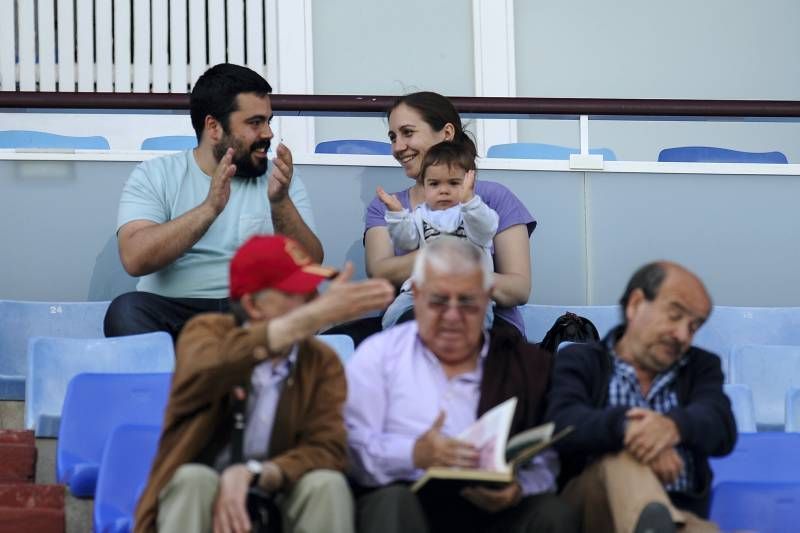 Fotogalería del partido del Real Zaragoza B y el L’Hospitalet en la Romareda