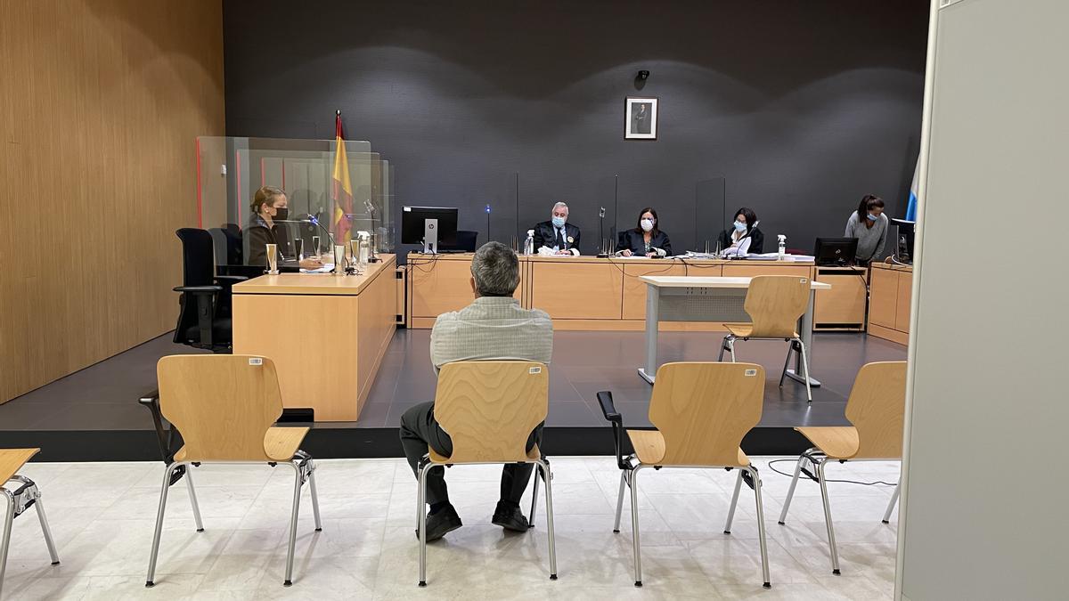 El acusado este miércoles durante el juicio en su contra por supuestos abusos sexuales