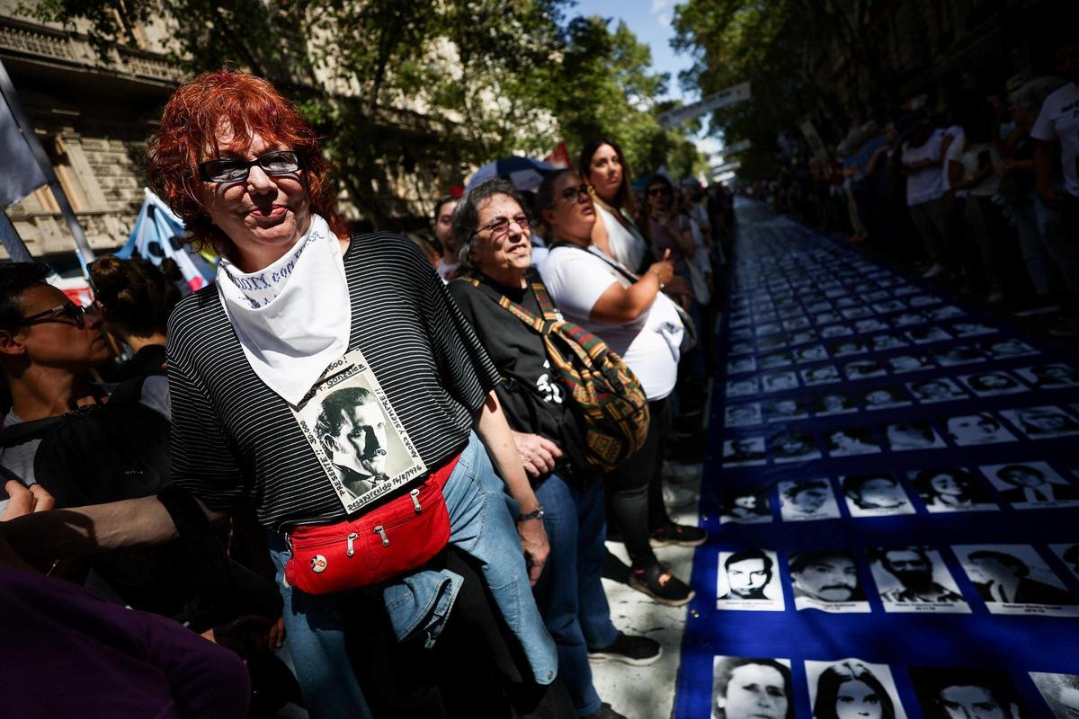 Masiva marcha en Argentina en conmemoración de las víctimas de la Dictadura a 48 años del golpe