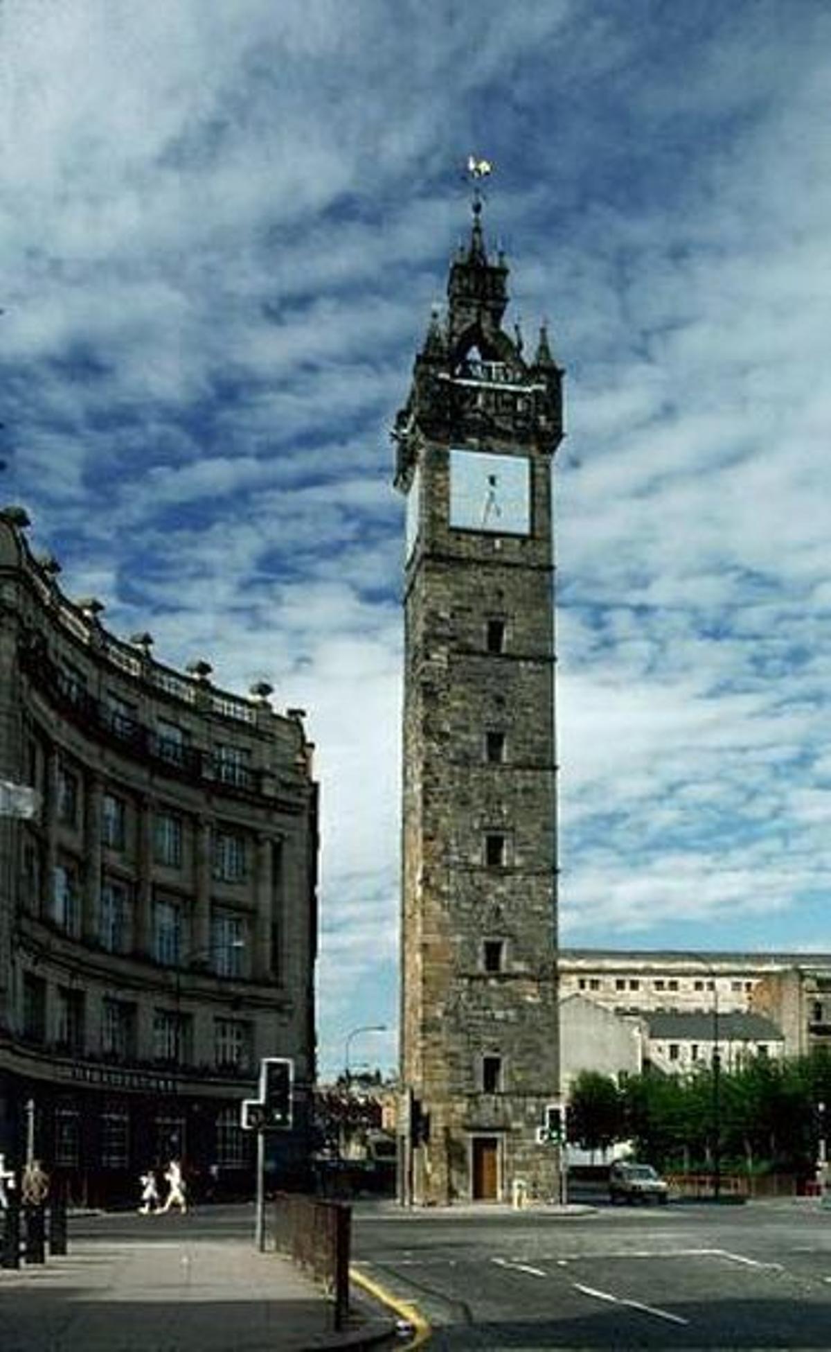 La Tollbooth tower en Glasgow