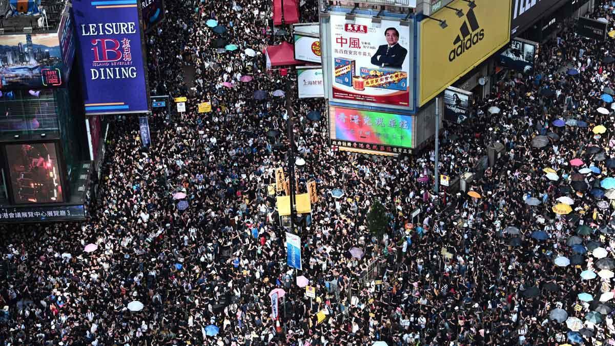 Protestas en Hong Kong por la ley de extradición