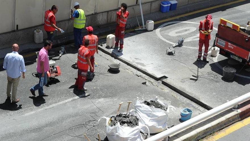 El túnel de Ronda Norte seguirá cerrado unos días por obras de &#039;parcheo&#039;