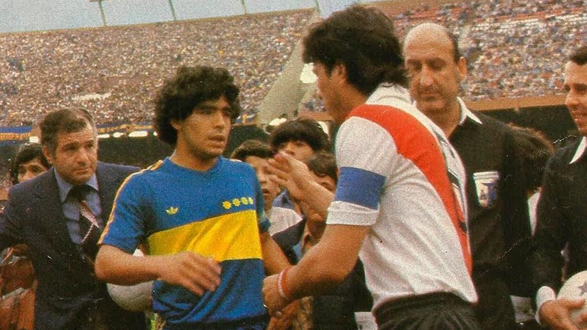 Maradona, en su etapa con Boca Juniors
