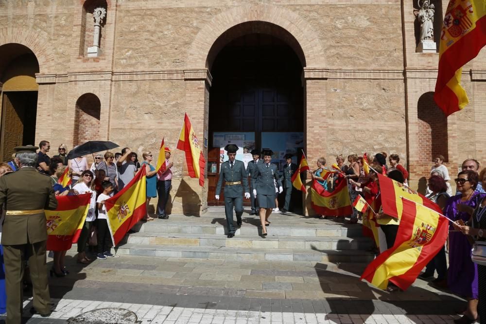 Misa y acto castrense en el cuertel de la Compañía de la Guardia Civil de Torrevieja y la Vega Baja el día de la Virgen del Pilar