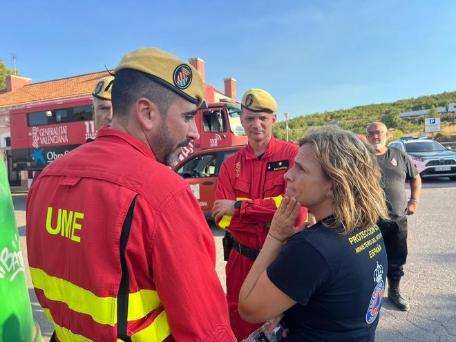 La delegada del Gobierno sobre el incendio de Castellón: "No parecen causas naturales"