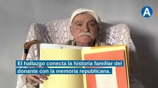 Un aragonés dona al Congreso de los Diputados dos papeletas originales con las que se votó la II República
