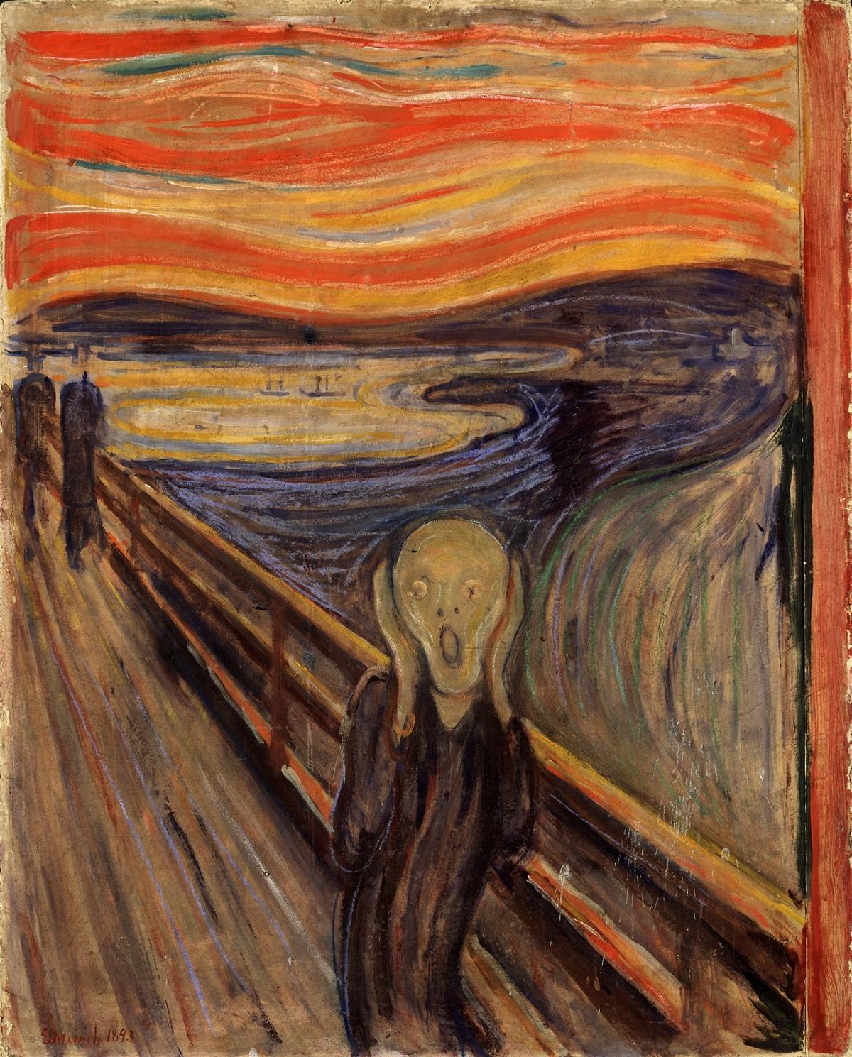 'El grito', de Edvard Munch.