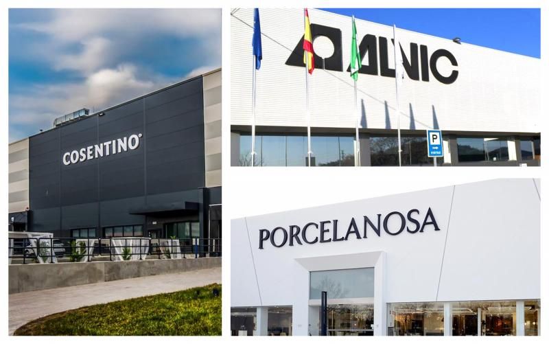 Cosentino, Porcelanosa y Alvic, referentes mundiales españoles en el sector de la decoración