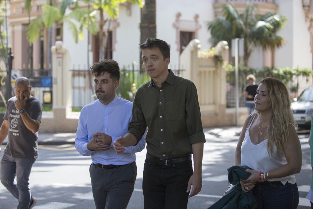 Visita de Íñigo Errejón a Tenerife