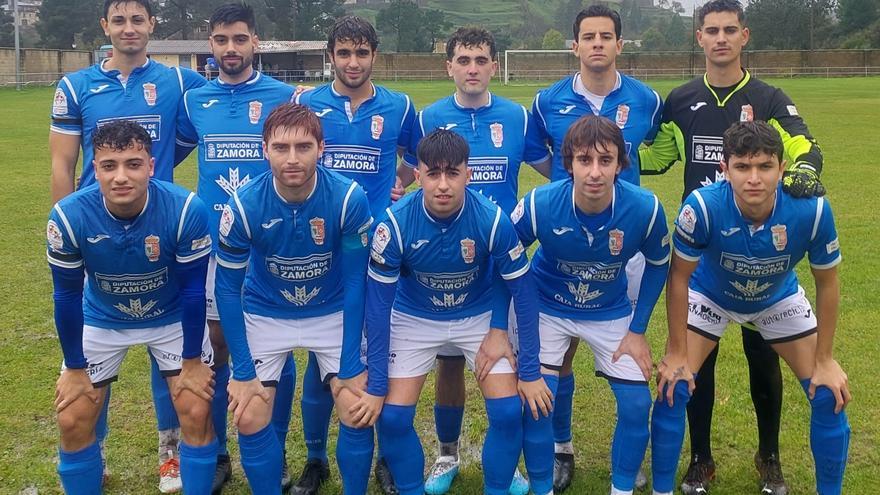 Gran goleada dedicada al cielo del Villaralbo &quot;B&quot; en la Liga Provincial