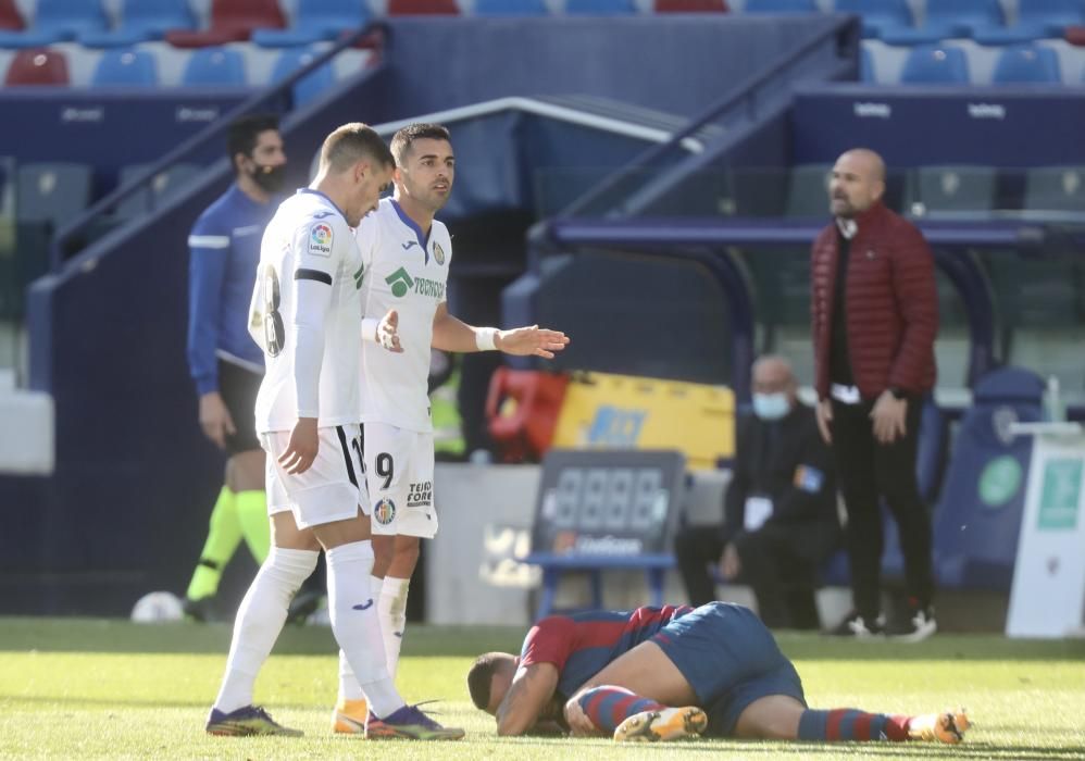 Levante - Getafe: Las mejores fotos del partido