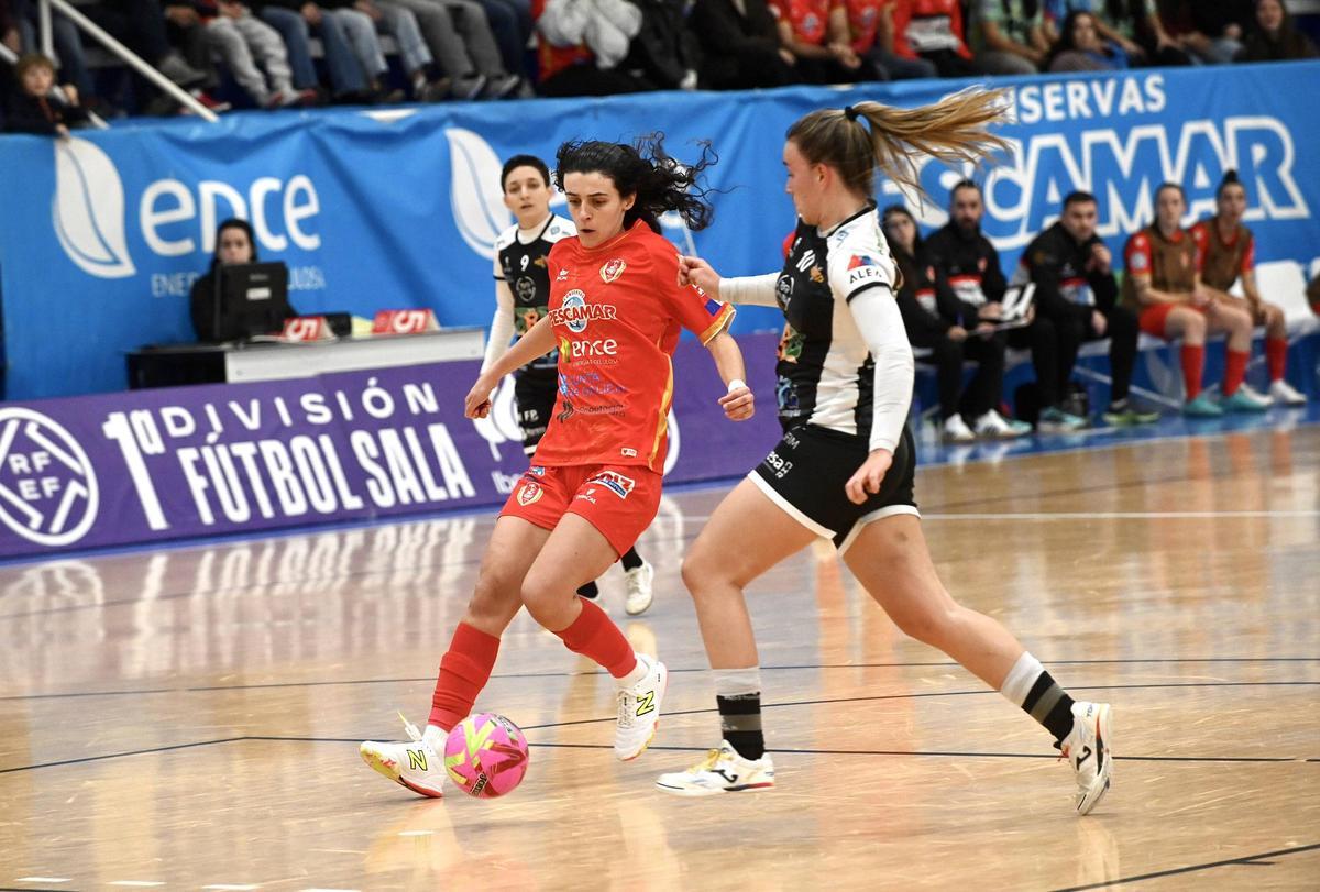 Encuentro disputado este sábado en el pabellón de A Seca