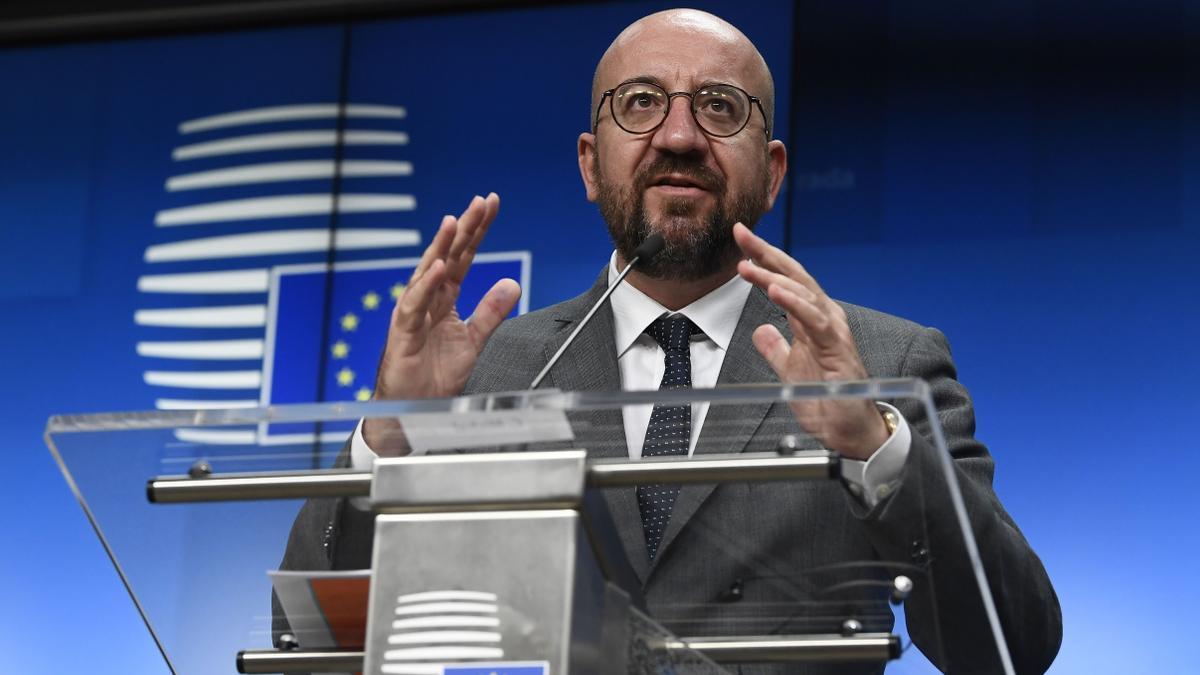 El Presidente del Consejo Europeo, Charles Michel.