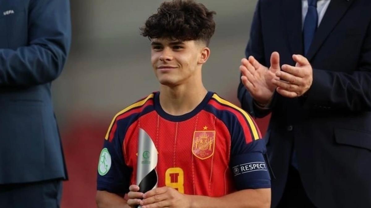Quim Junyent, MVP de España en el Europeo sub-19