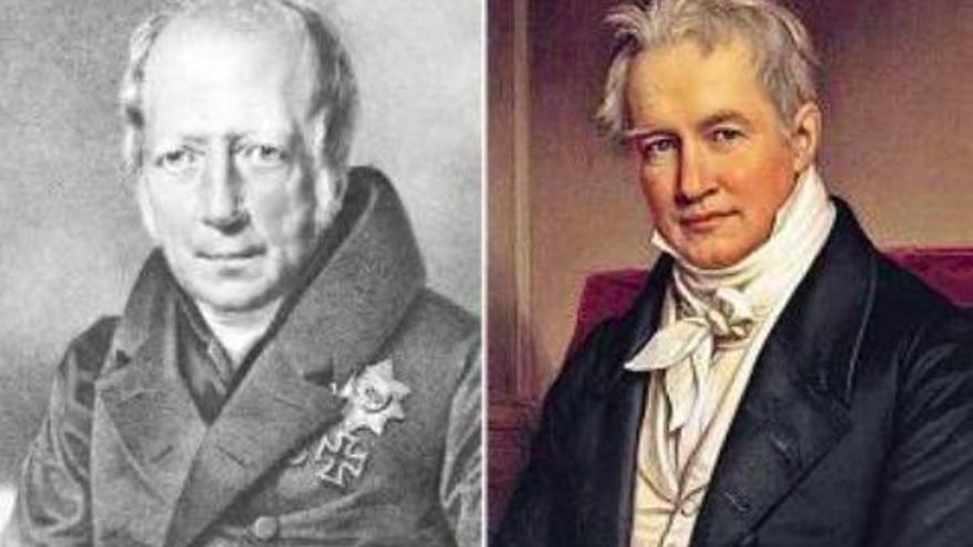 Wilhelm und Alexander von Humboldt.