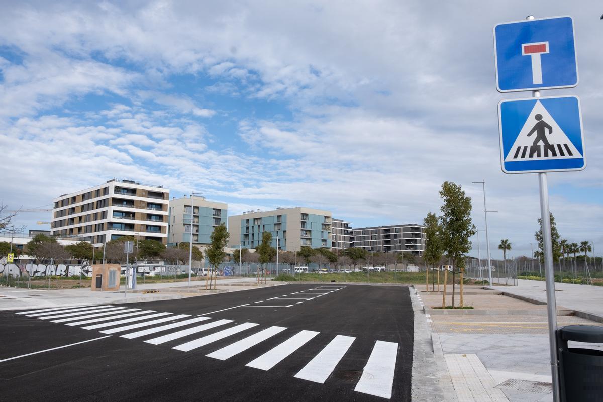 Imagen de la prologación de la calle Callao, cuyo proyecto ya ha sido aprobado definitivamente por el Ayuntamiento de Palma